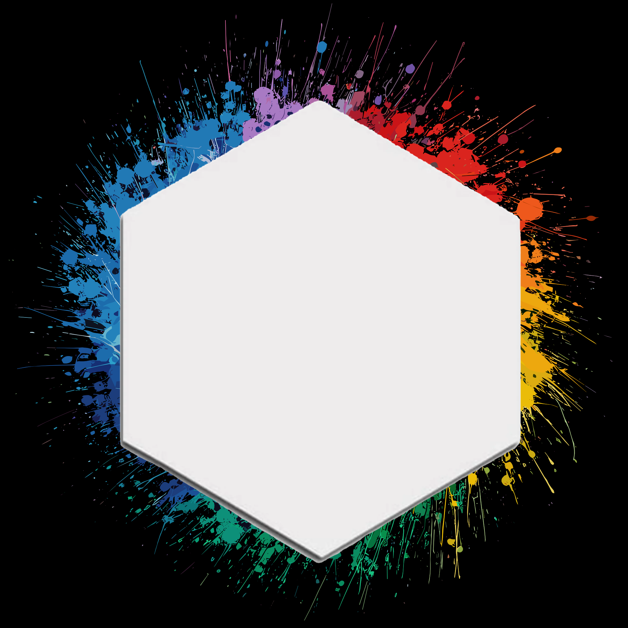 hexagonal felt wall tiles self adhesive