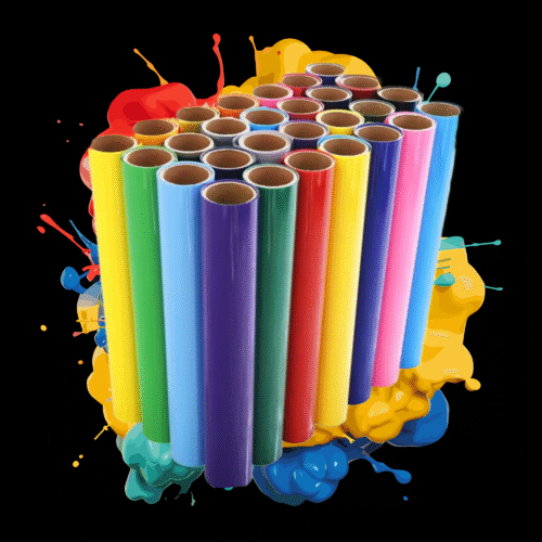 HTV Heat Transfer Vinyl - Plain, Glitter, Glossy, Neon, Digital, Metal - Price Per Meter